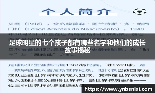 足球明星的七个孩子都有哪些名字和他们的成长故事揭秘
